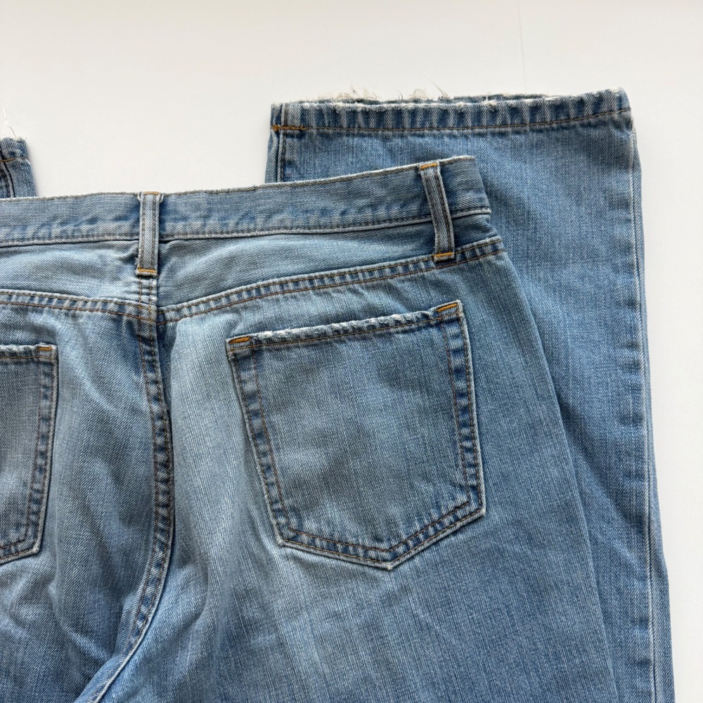Vintage Gap Straight Leg Boyfriend Denim Jeans Womens 14R 100% Cotton - Picture 10 of 10